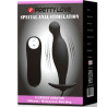 Pretty Love - Plug Anal En Silicone 12 Modes De Vibration Noir